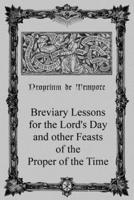 Breviary Lessons for the Lord's Day
