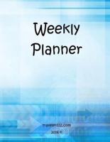 Weekly Planner (8.5 X 11 Inch)