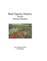 Bead Tapestry Patterns Peyote Summer Meadow