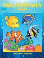 Finding Fish & Marine Life Coloring Book