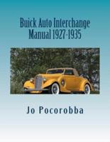 Buick Auto Interchange Manual 1927-1935