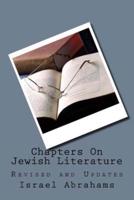 Chapters On Jewish Literature