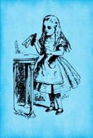Alice in Wonderland Journal - Drink Me (Bright Blue)