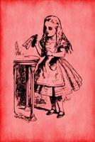 Alice in Wonderland Journal - Drink Me (Red)