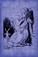Alice in Wonderland Journal - Alice and the White Rabbit (Blue)