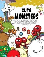 Cute Monsters Coloring Book