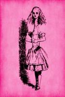 Alice in Wonderland Journal - Tall Alice (Pink)