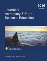 2016 Journal of Astronomy & Earth Sciences Education (Volume 3)