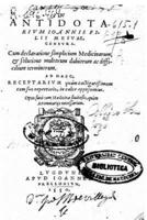 In Antidotarium Ioannis Filii Mesuae Censura, Cum Declaratione Simplicium