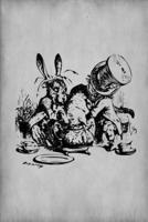 Alice in Wonderland Journal - Mad Hatter's Tea Party (Grey)