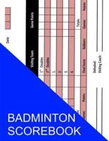 Badminton Scorebook