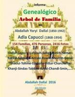 Arbol De Familia Capucci Dallal Informe Genealogico