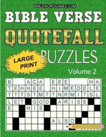 Bible Verse Quotefall Puzzles Vol.2