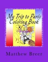 My Trip to Paris Coloring Book