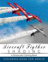 Aircraft Figther Shading Coloring Book