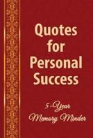 Quotes for Personal Success