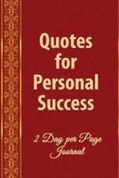 Daily Quotes for Personal Success