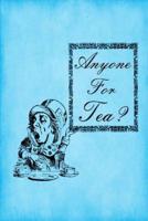 Alice in Wonderland Journal - Anyone for Tea? (Bright Blue)