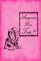 Alice in Wonderland Journal - Anyone For Tea? (Pink)