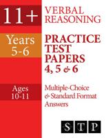 11+ Verbal Reasoning. Years 5-6. Practice Test Papers 4, 5 & 6