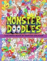 Doodle Monsters Coloring Book