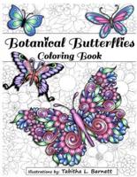 Botanical Butterflies Coloring Book