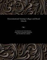 Denominational Training Colleges and Board Schools