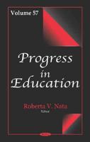 Progress in Education. Volume 57