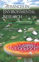 Advances in Environmental Research. Volume 68