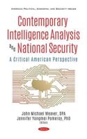 Contemporary Intelligence Analysis and National Security