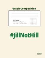 #JillNotHill Graph Composition Book 5X5 Squared Paper