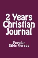 2 Years Christian Journal