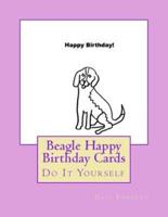 Beagle Happy Birthday Cards
