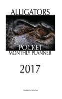 Alligators Pocket Monthly Planner 2017