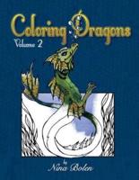 Coloring Dragons Volume 2