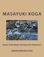 Extract of the Master Techniques for Shakuhachi