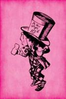 Alice in Wonderland Journal - Mad Hatter (Pink)