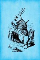 Alice in Wonderland Journal - White Rabbit (Bright Blue)