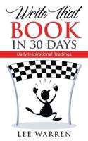Write That Book in 30 Days
