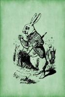 Alice in Wonderland Journal - White Rabbit (Green)
