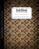 Deko Blanks Composition Notebooks