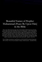 Beautiful Names of Prophet Muhammad (Peace Be Upon Him) in the Bible