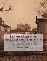 Les Misérables En Français Contemporain.