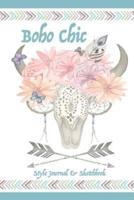 Boho Chic Style Journal & Sketchbook