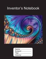 Inventor's Notebook. 8.5"X11" 100 Pages Graph Paper