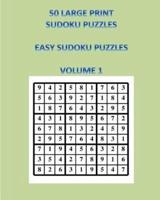 50 Large Print Sudoku Puzzles Volume 1