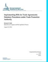 Implementing Bills For Trade Agreements