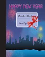Primary Composition Book - Happy New Year