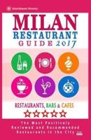 Milan Restaurant Guide 2017