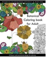 Botanical Coloring Book for Adults